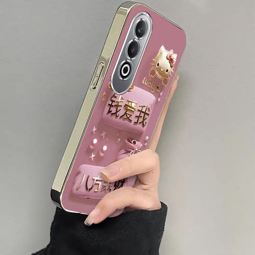 适用oppok12手机壳k12x新款oppok10pro/k11钱爱我粉K10活力版oppk9x软硅胶套k5全包防摔opopk3/k7k9s电镀k1女