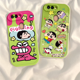 适用于OPPOR11s手机壳恐龙小新R11st男女可爱保护套oppor11s硅胶网红新款0pp0卡通防摔全包R11Plus超薄软壳潮