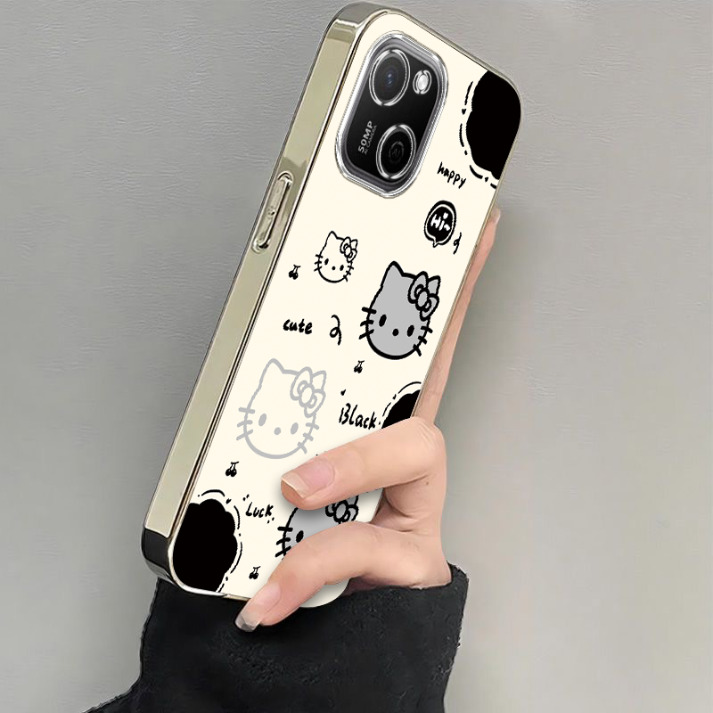 适用华为麦芒A20手机壳TYH632M保护猫爪kt猫A205G套A2O智选5G新款芒麦外壳硅胶全包防摔麦茫天翼麦忙送钢化膜