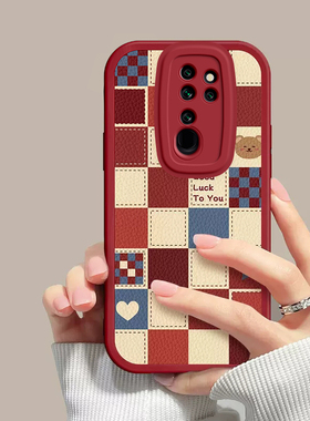 小米红米note8pro手机壳redminote8por新款硅胶全包防摔女redmi红色套nont八n8p闹特noto钢化膜nore男士网红