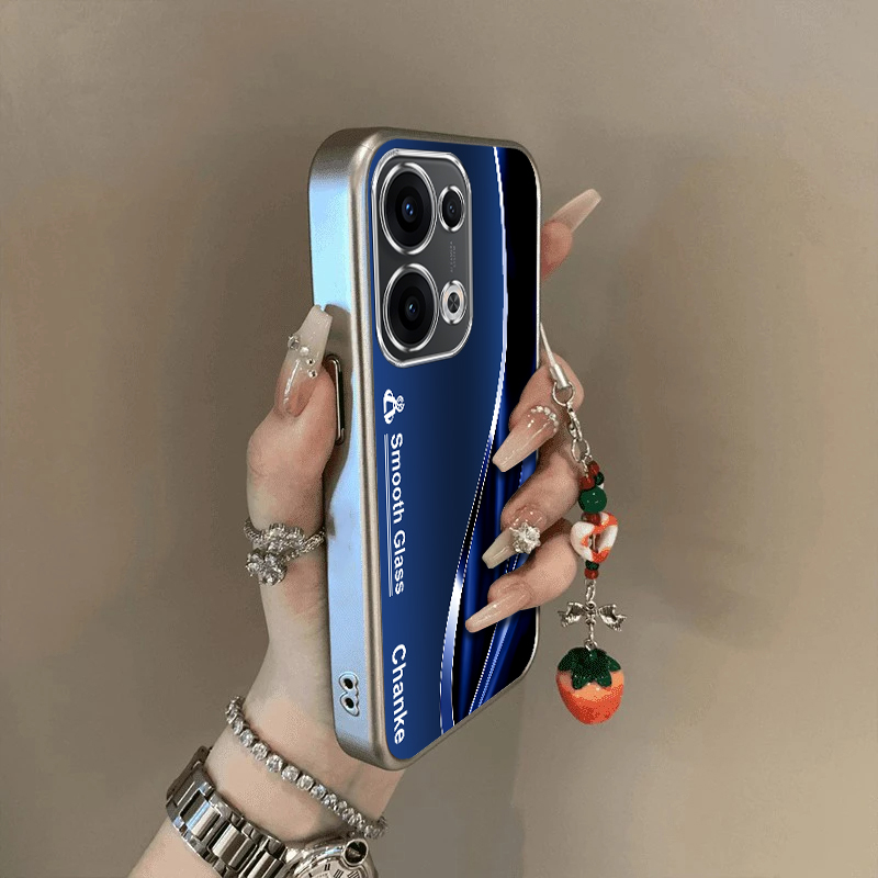适用oppoReno13手机壳Pro新款reno12/11/10镜头全包reon7/6/5防摔9/8por+硅胶套rone4se高级蓝外壳2Z