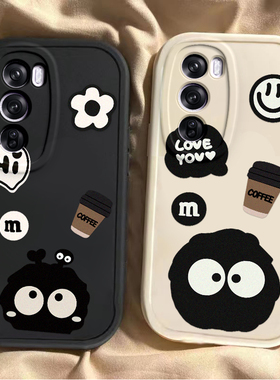 适用oppoReno12Pro手机壳Reno12新款oppo5G硅胶Rone套PJV110全包PJW防摔opopreno男por女opp0pp0pporeno125G