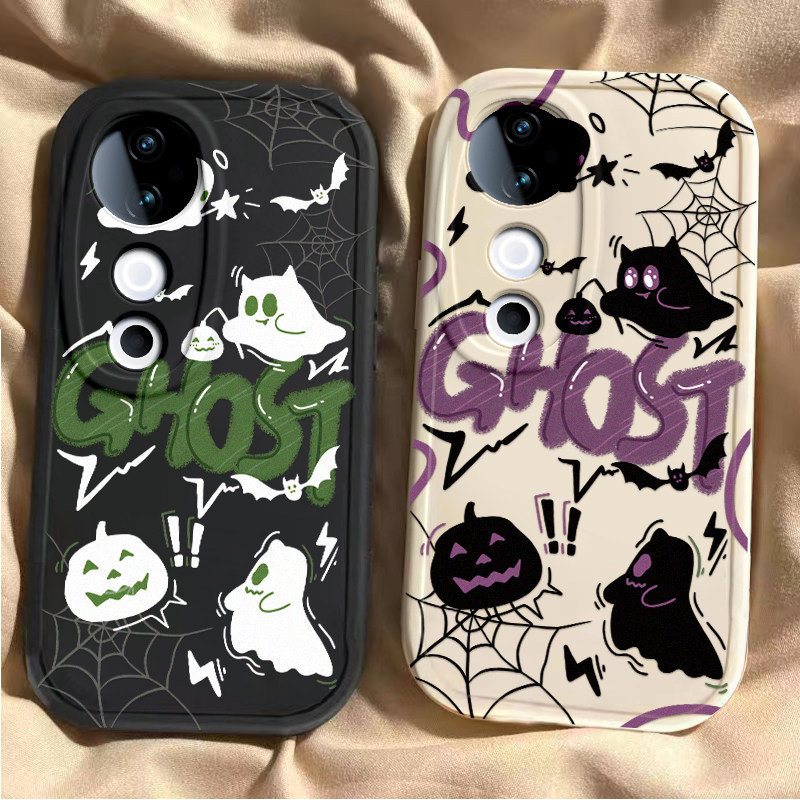 适用vivos19手机壳s18/s17新款s16pro防摔vovos15e硅胶套s12全包s10/s9e男女vivis7t英文幽灵s6s5软s1pro软壳