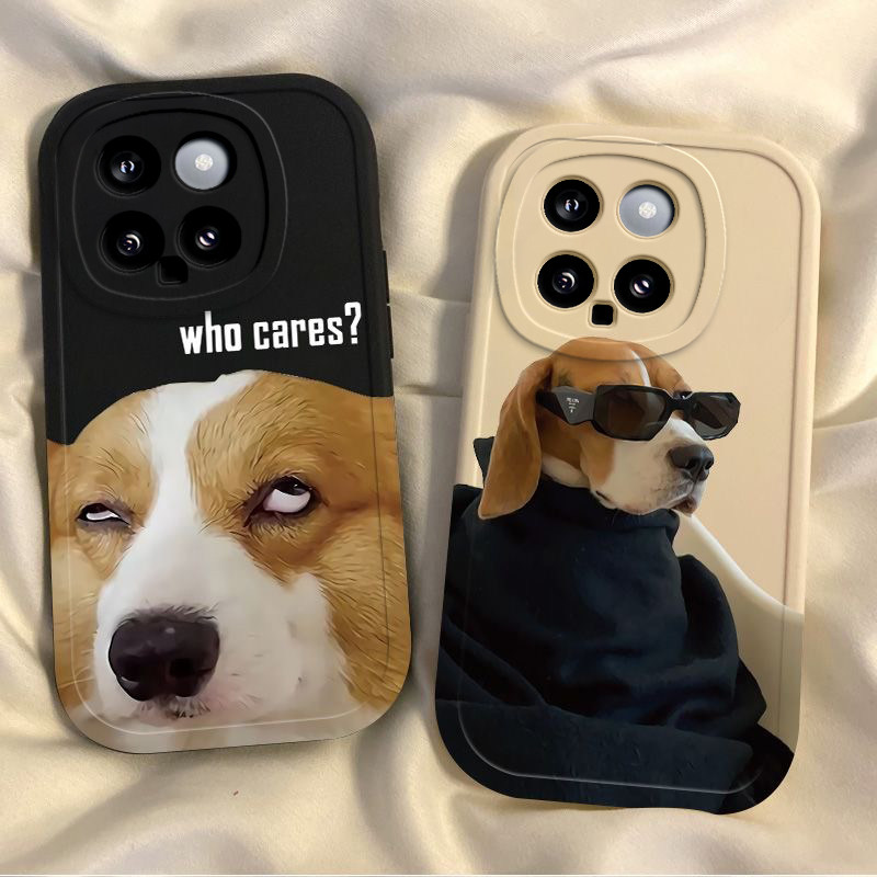 适用小米14手机壳新款13/14pro可爱mi12Spro硅胶保护套11pro防摔全包ultra卡通酷狗10s青春版cc9p男女8se情侣