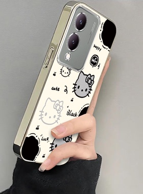 适用vivoY33t手机壳vivo新款Y33t5G保护viviy套vovoy猫爪kt猫硅胶viovy全包vⅰvoy防摔步步高维沃vivy男女