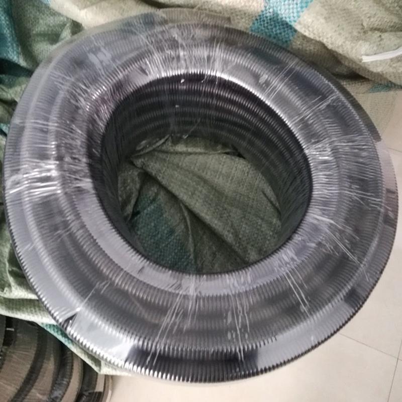 新款PE塑料波纹管穿线白色pe软管电工电线电缆防水保护黑色套包邮