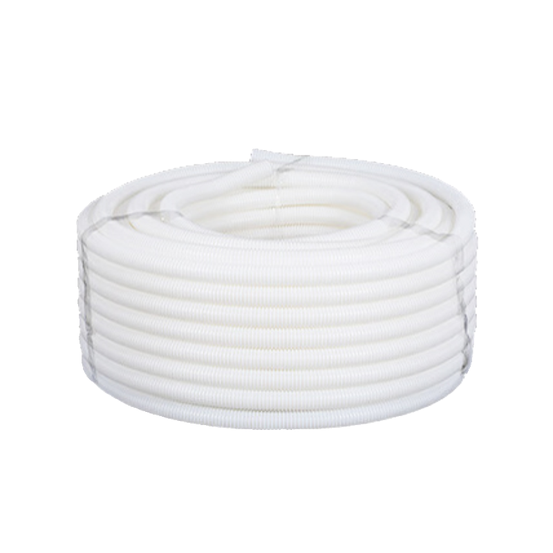 新款白色PP防火阻燃管塑料波纹管电线电缆绝缘穿线软管电工套包邮