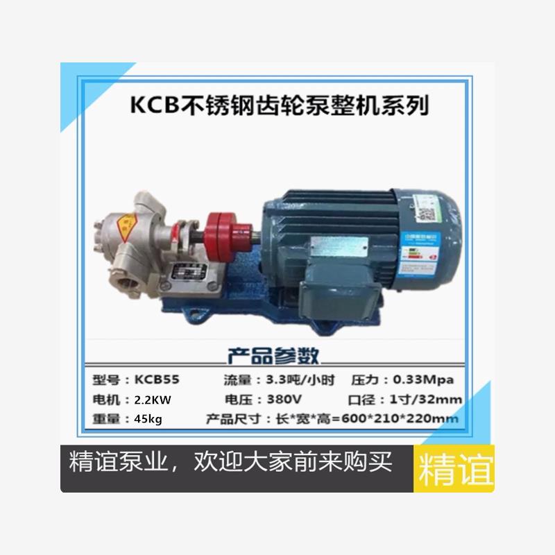 新款304材质不锈钢泵KCB1