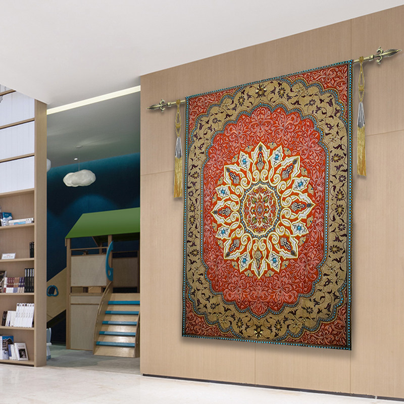 比利时挂毯 欧式古典艺术壁毯 客厅背景墙装饰布艺挂画 普罗旺斯