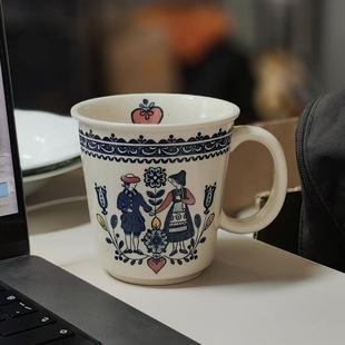 MY家 - 波兰陶瓷 手绘 typD19 日式精巧腰身手握茶杯酒杯咖啡杯