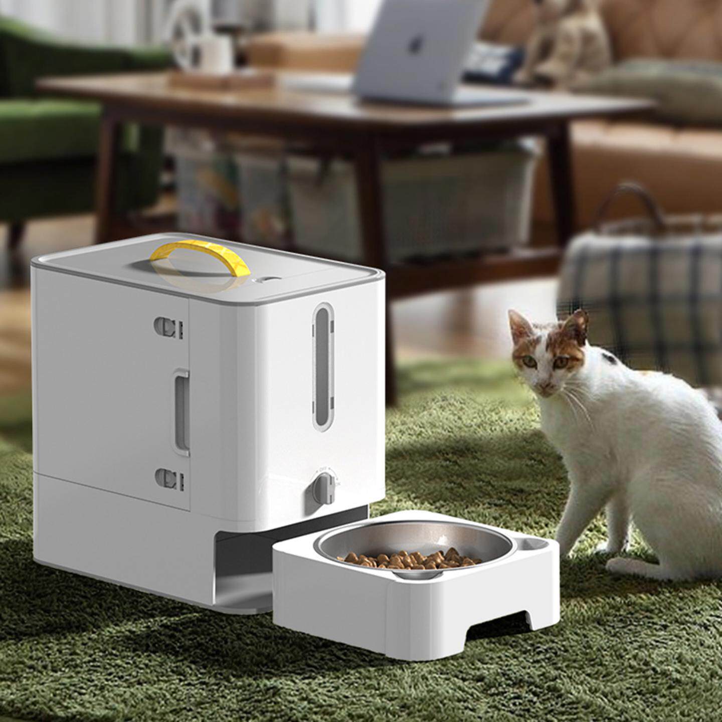 宠物零食收纳喂食箱猫粮储粮桶猫狗用品户外携带收纳整理箱
