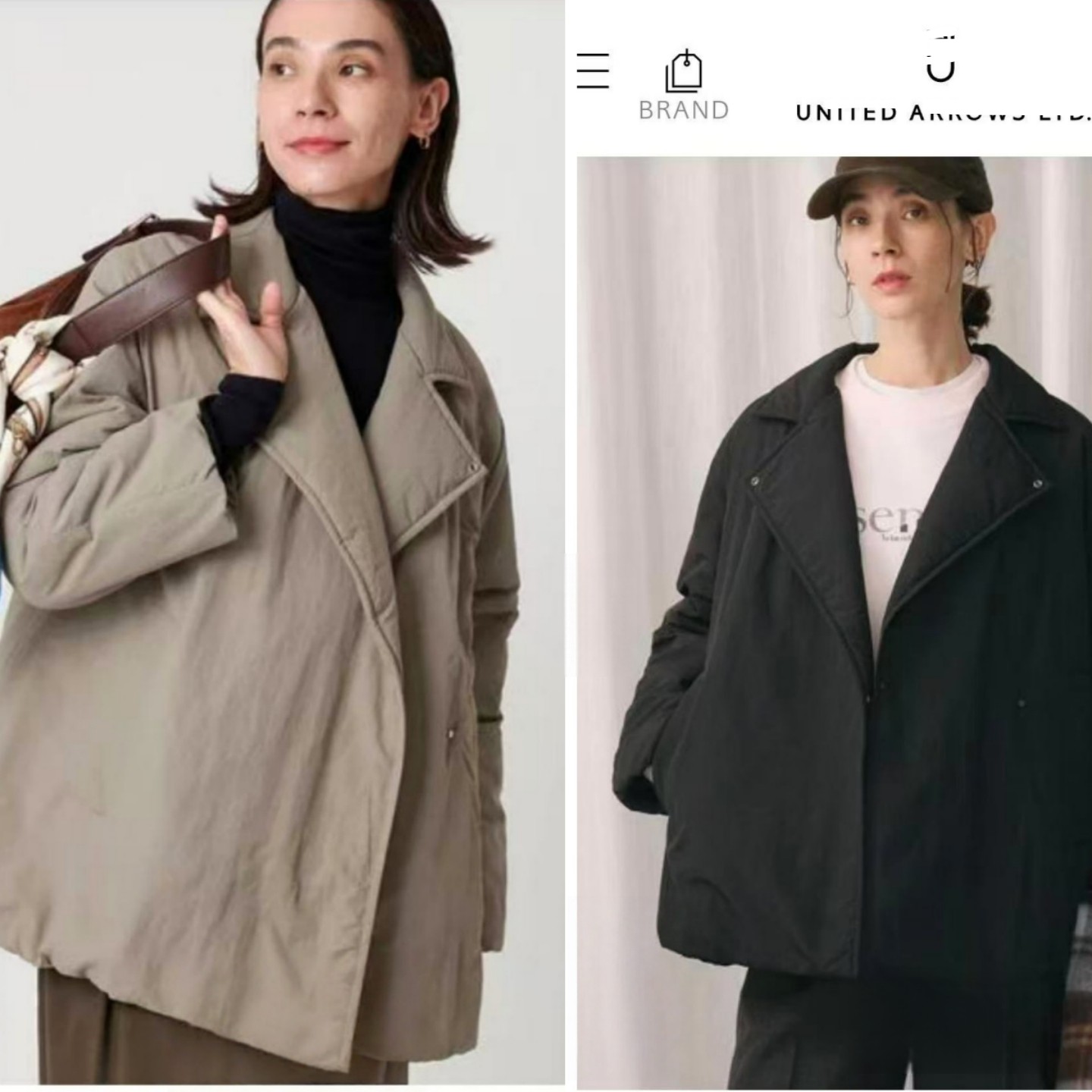 日D纯y，WEB限定/款 品质款舒适翻领棉服~两穿领口设计 冬季外套,女装/女士精品,短外套,淘宝优惠券,粉丝福利购,淘宝优惠卷