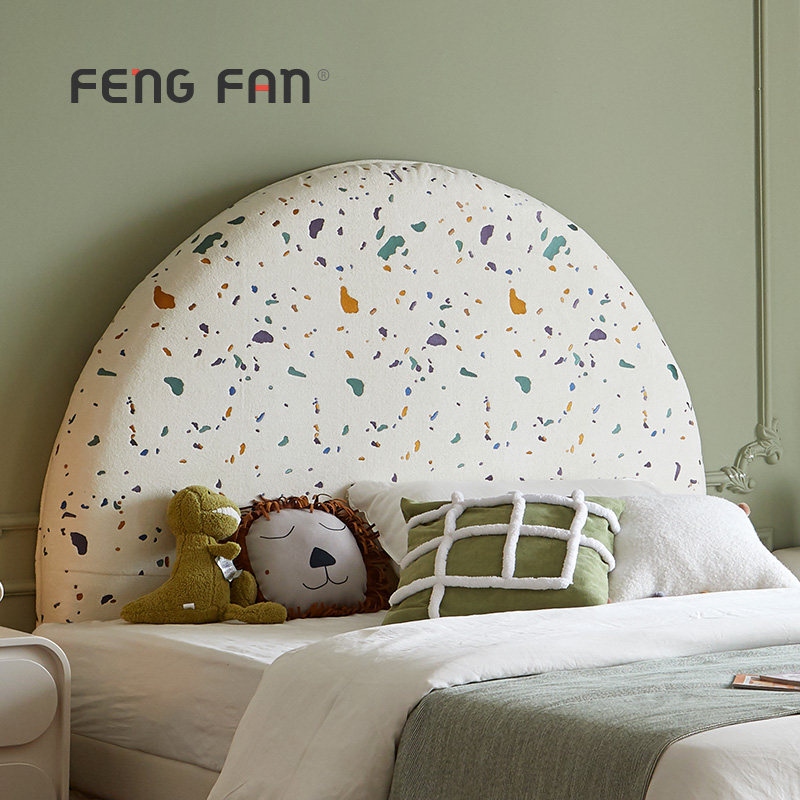 2025丰范儿童床半圆床头软包榻榻靠垫万能床上双人靠枕可拆洗,居家布艺,床头靠垫,淘宝优惠券,粉丝福利购,淘宝优惠卷