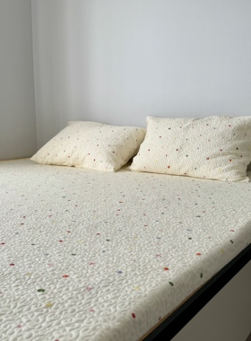 新款榻榻米双人床纯棉床盖夹棉绗缝大尺寸炕盖可机洗四季可用