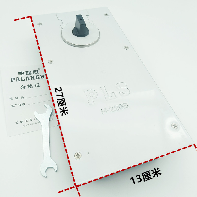 玻璃门地弹簧220B通用型弹簧地簧无框门铝合金门 液压缓冲 地弹璜