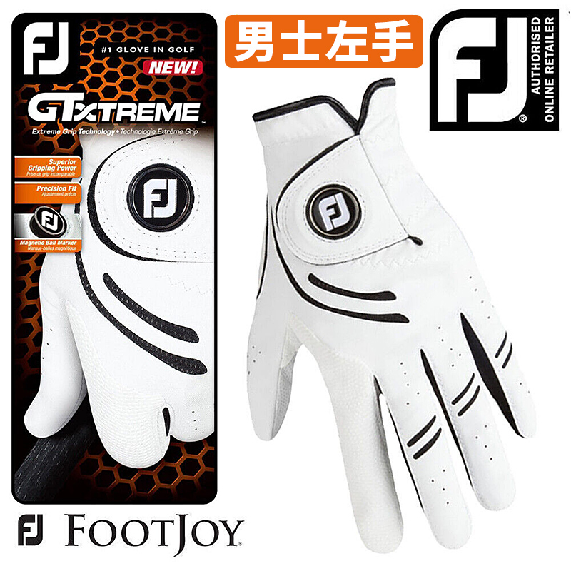 高尔夫FJ男士左手专用小羊皮运动手套下场打球透气防滑耐磨护手套