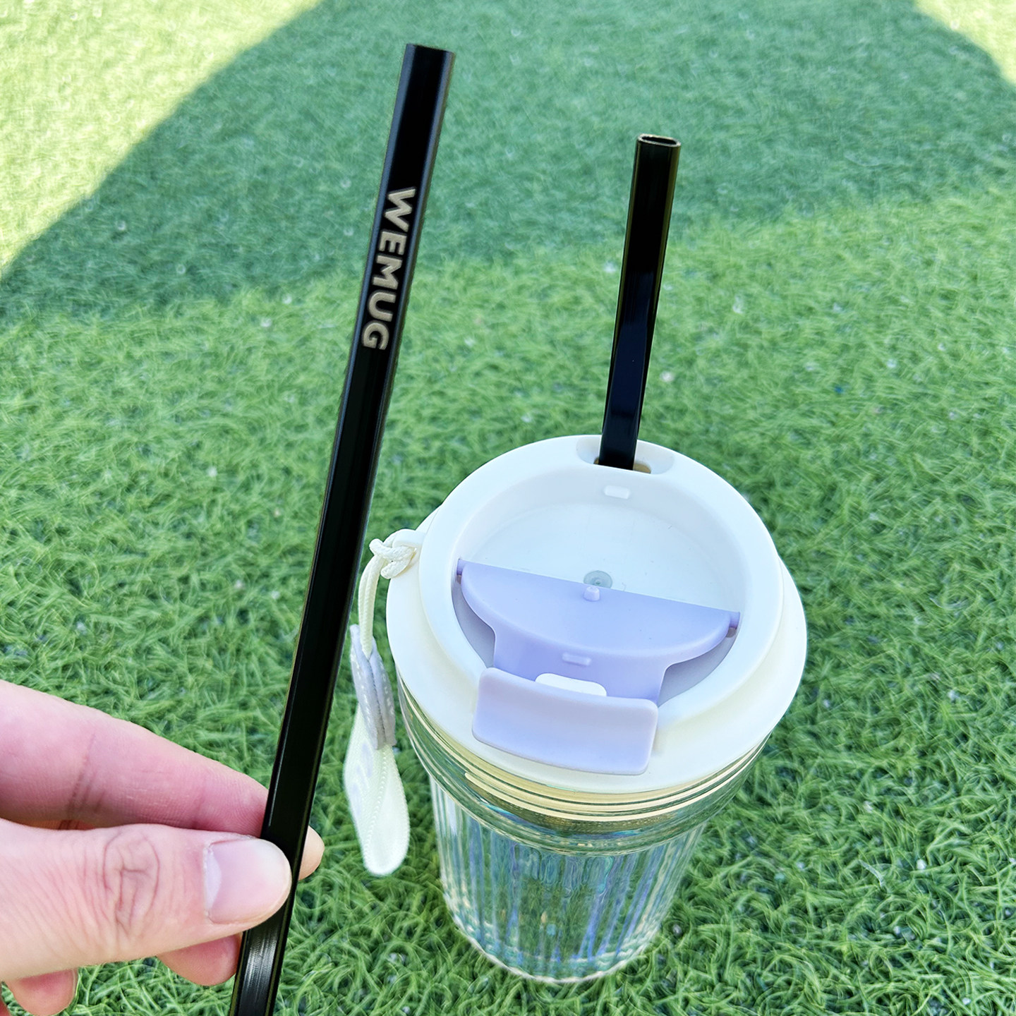 吸管咖啡扁口热饮食品级塑料专用扁平方形非一次性tritan环保懒人,餐饮具,吸管,淘宝优惠券,粉丝福利购,淘宝优惠卷