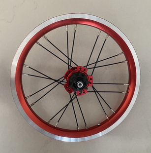 14寸折叠车培林轮组后85开档大行风行412培林9T4培林后轮组