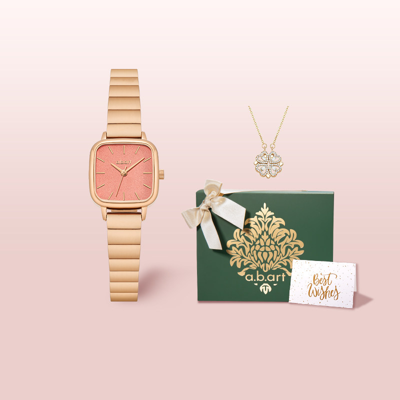 瑞士abart 小众轻奢女表方糖手表女高级感爱彼雅石英手表生日礼物