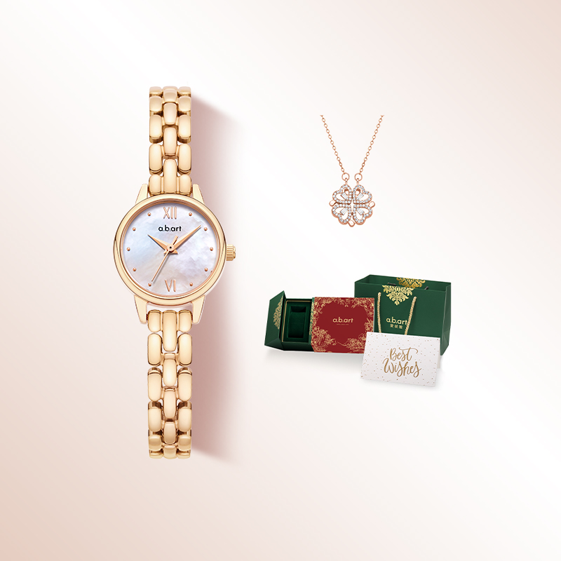 瑞士爱彼雅母贝小圆表情人节礼物