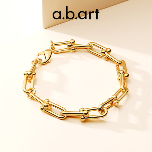 a.b.art爱彼雅小马蹄手链
