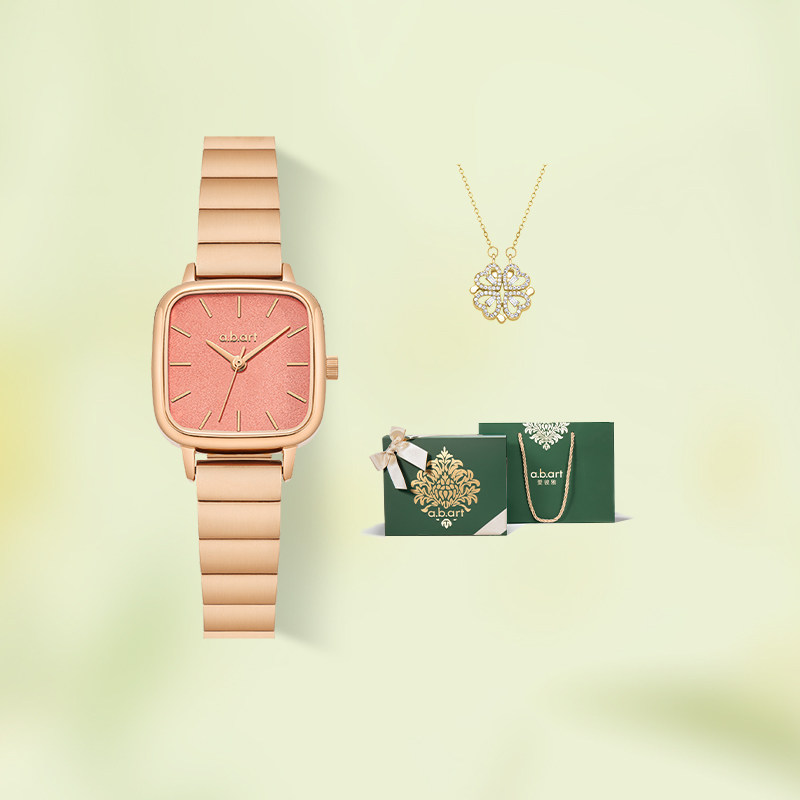 瑞士abart 小众轻奢女表方糖手表女高级感爱彼雅石英手表生日礼