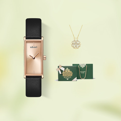 瑞士abart复古方糖手表女礼物