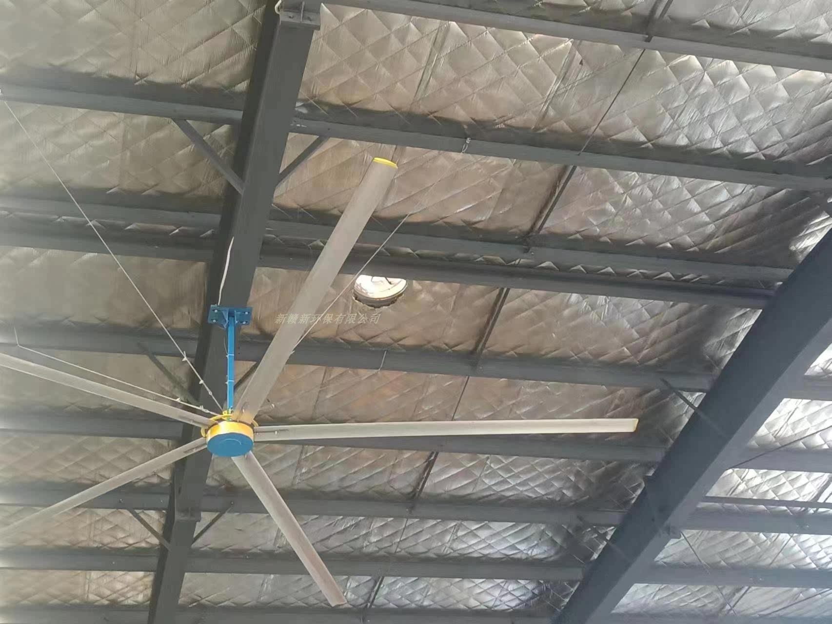 祥阳工业大型吊扇厂房超大风扇永磁电机节能省电养殖球馆通风降温