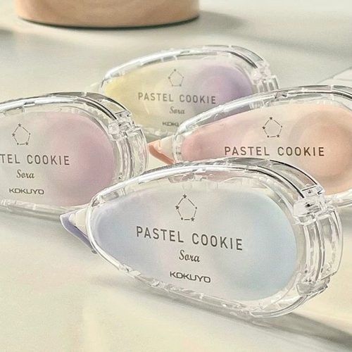 国誉原纸色淡彩晴空修正带学生用