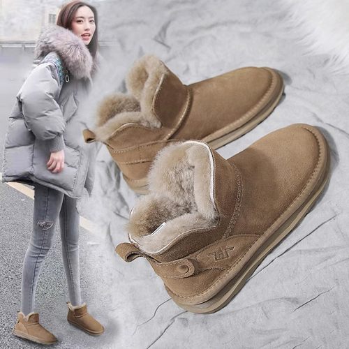 【官方旗舰店】加厚保暖雪地靴女