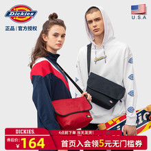 Dickies男女斜挎包潮流简约小包纯色单肩时尚邮差包官方C021