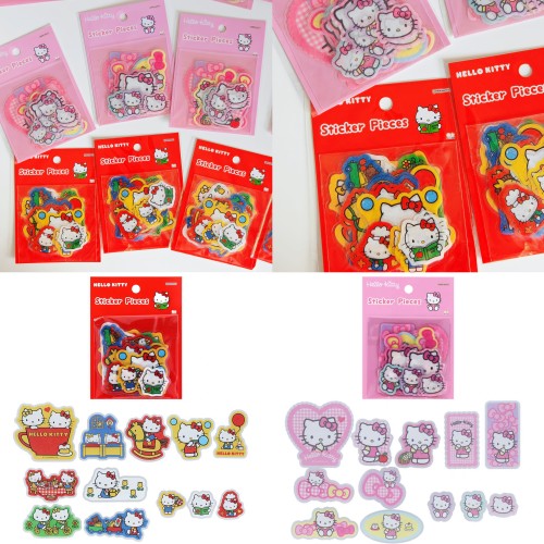 国内现货日本采购sunstar三丽鸥复古系列限定HelloKitty贴纸
