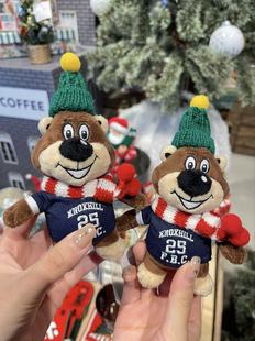 饰挂件包挂 BILLY联名小熊毛绒吊坠装 国内现货 日本采购