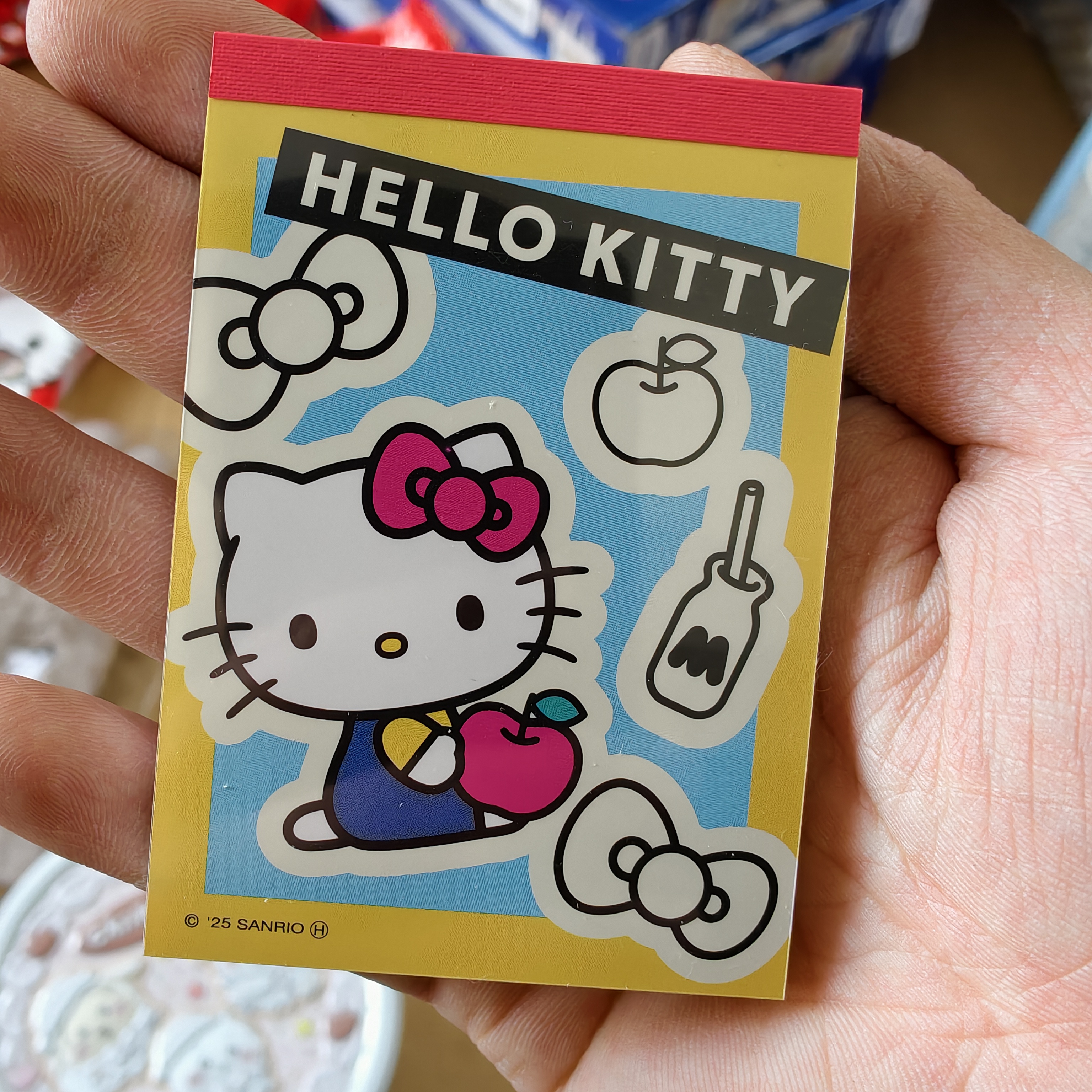 国内现货日本采购sanrio三丽鸥新款HelloKitty限定迷你便签本80枚