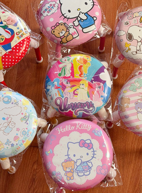 原单史努比玩具总动员PU皮儿童软软叫叫圆形凳家用成人承重150斤