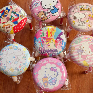 新款更新日单史努比PU皮儿童软软叫叫圆形凳家用成人承重150斤