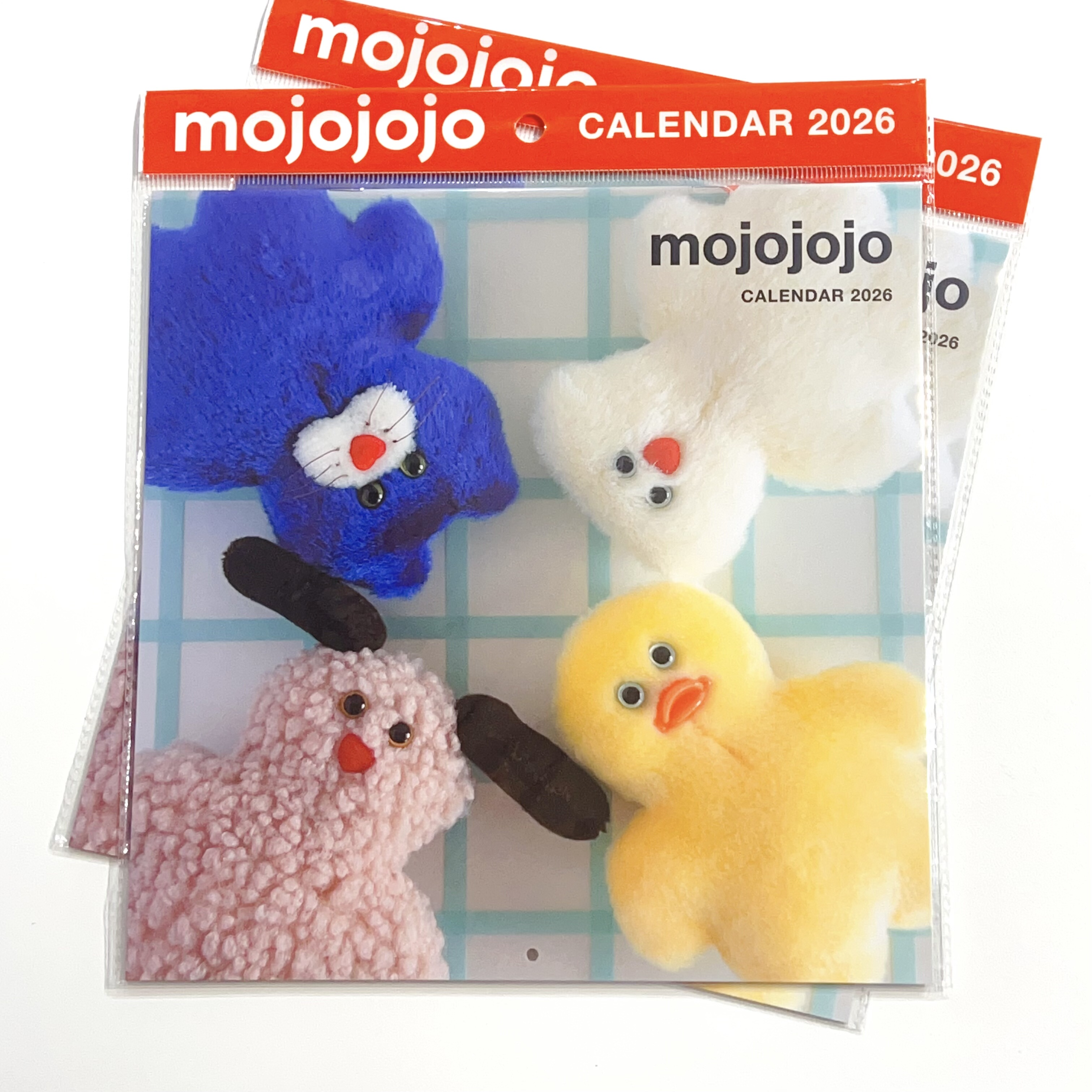 国内现货日本采购小众卡通mojojojo2025年日历台历挂历