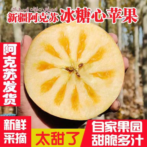 正宗阿克苏冰糖心苹果特级正品