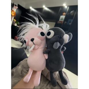 Chihuahua吉娃娃玩偶邪恶搞怪挂件有趣的包包装饰公仔玩具送女生