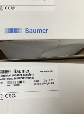 堡盟BMMV 58K1N24P12/16C0D绝对值多圈编码器原装正品11147032