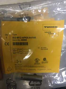 全新原装正品图尔克TURCK电感式传感器BI2-M12-AP6X-H1141 46065