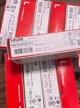 Leuze光电传感器PRK15.XD1/4P-M12全新原装正品50137503现货