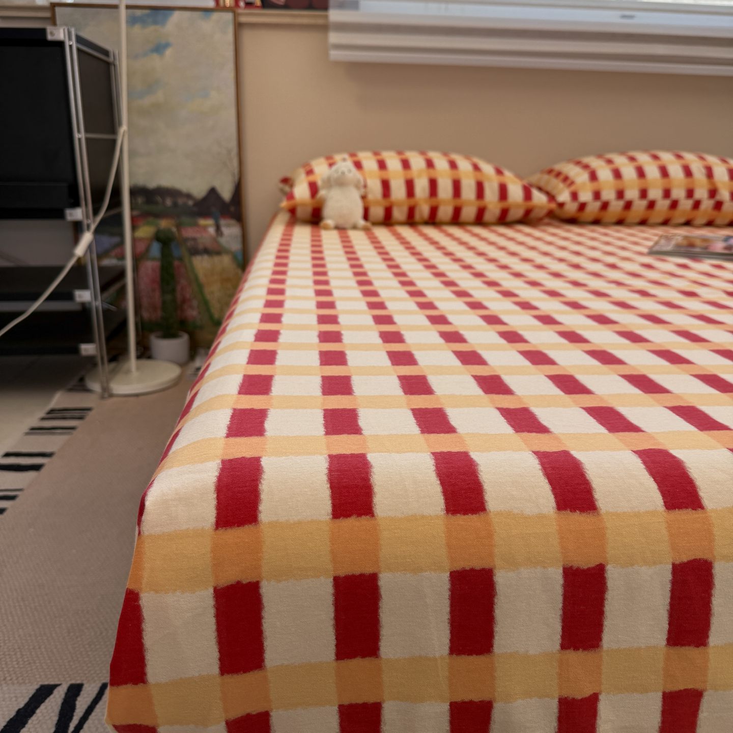 纯棉磨毛床单单件100全棉加厚被单人宿舍2025新款床上床笠三件套3