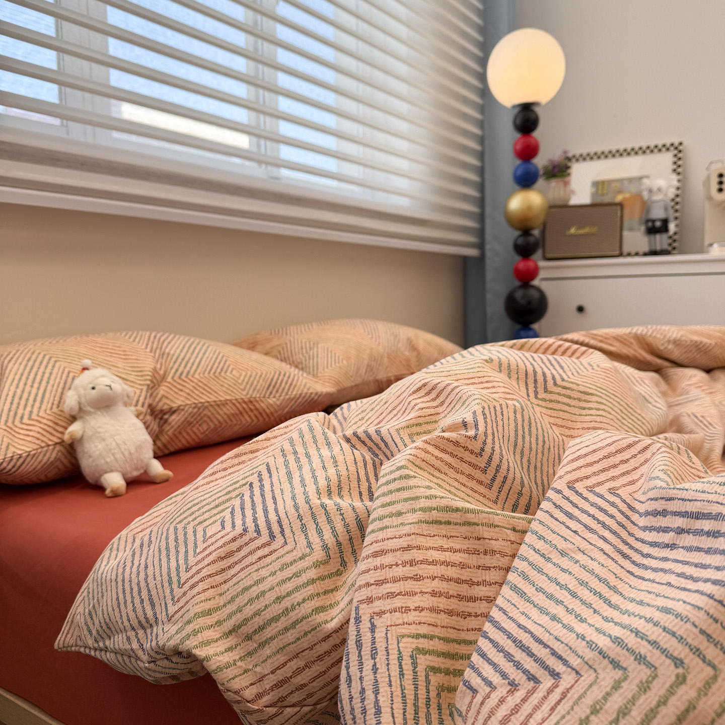 秋冬加厚全棉磨毛床上四件套纯棉2025新款简约被套宿舍床单三件套