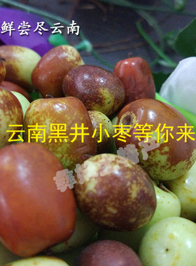 小蜜枣云南特产小枣蜜枣脆枣甜枣农户种植新鲜采摘发货包邮