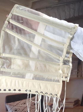 2401套头钢骨腰夹25cm中长款绑带腰封钢骨网纱透气束腰好质量