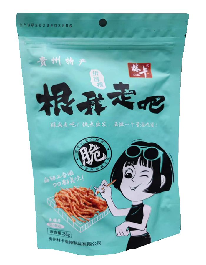 贵州林卡麻辣折耳根油炸鱼腥草