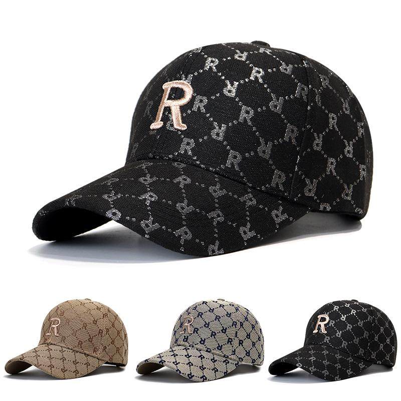 时尚新款提花刺绣防晒帽