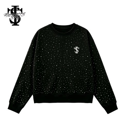 STK满天星圆领薄款卫衣男
