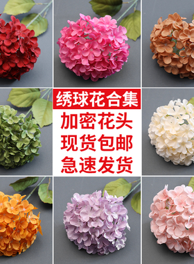 绣球花婚庆绢花假花花艺花材拱门花艺婚礼装饰布置绣球花仿真花材